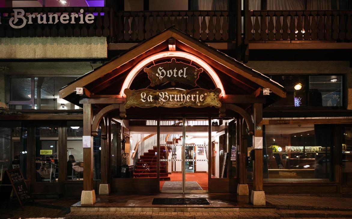 Hotel La Brunerie Les Deux Alpes Exteriör bild